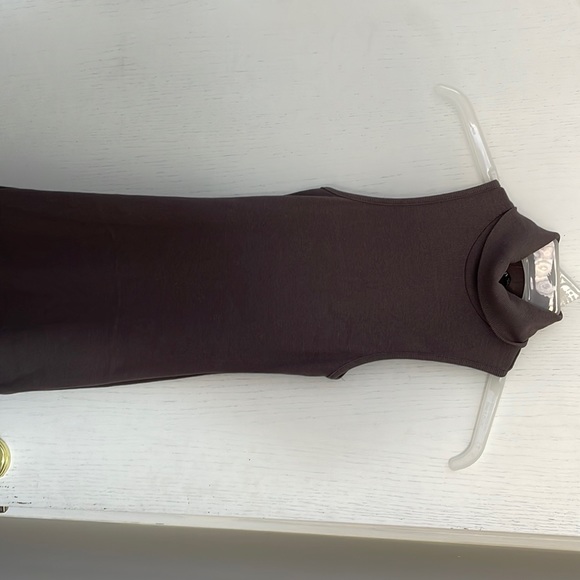 Zara bodycon turtle neck sleeveless dress - Picture 1 of 2